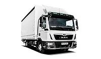 Weißer LKW