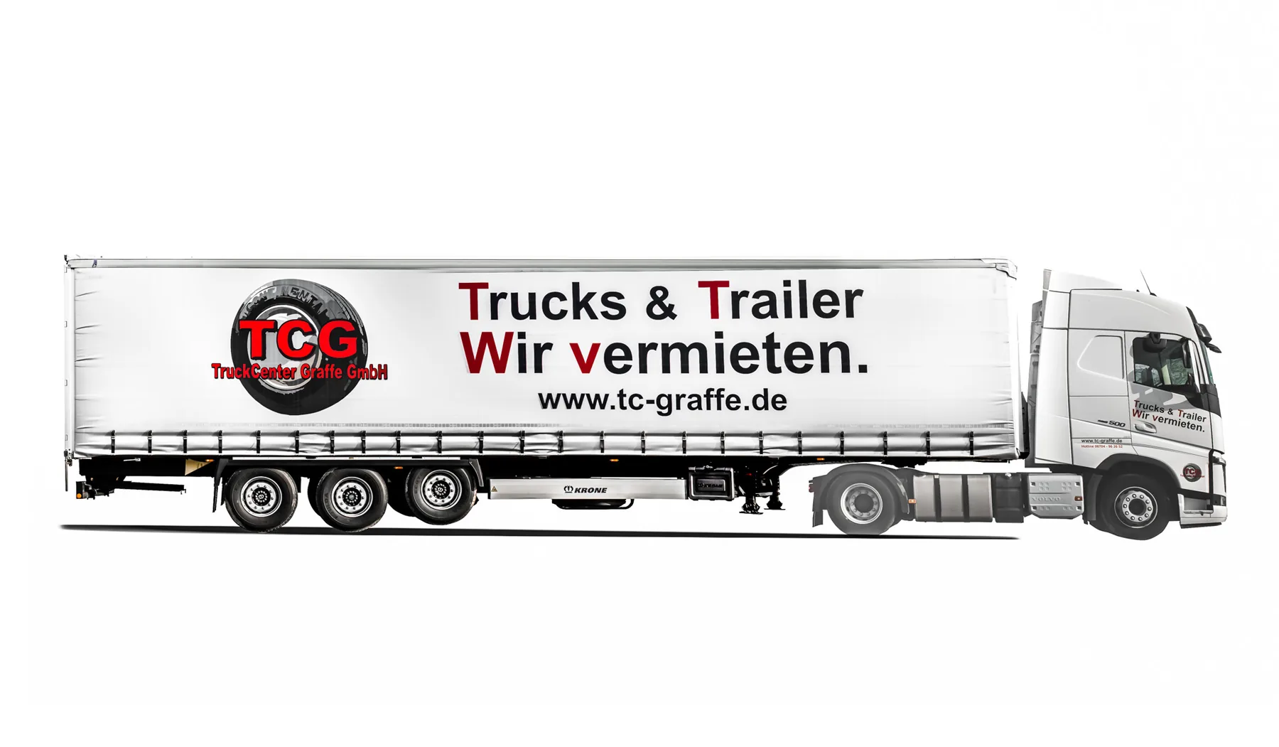 Auflieger Plane mit TCG Logo